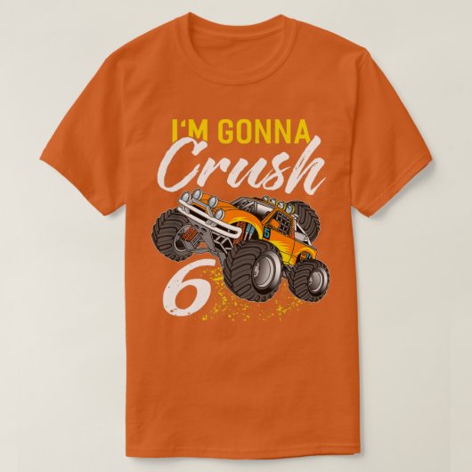 Monster Truck Birthday Shirt 9 (Design vorne)