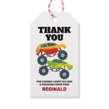 Monster Truck Birthday Vielen Dank