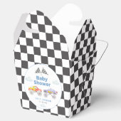 Monster Truck Boy Babydusche Geschenkschachtel (Geöffnet)