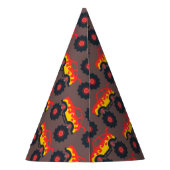 Monster Truck Boy Birthday Partyhütchen (Rückseite)