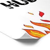 Monster Truck Boys individuell anpassbare Geburtst Poster (Ecke)