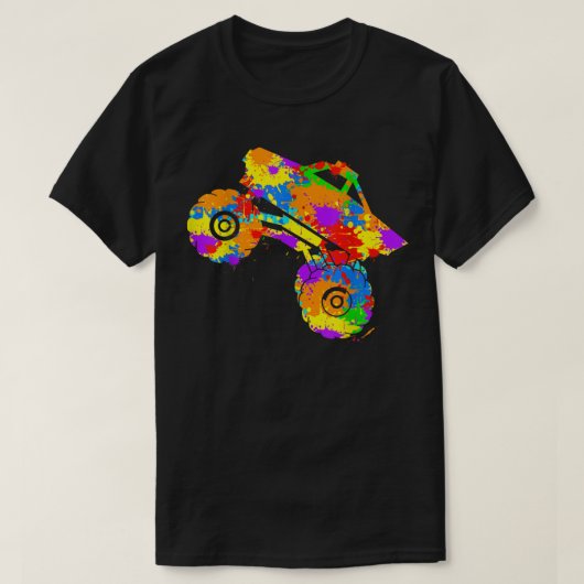 Monster Truck Boys Kids T-Shirt (Design vorne)