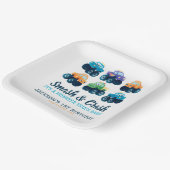 Monster Truck Boys Niedliche Jungen Geburtstag Pappteller (Gewinkelt)