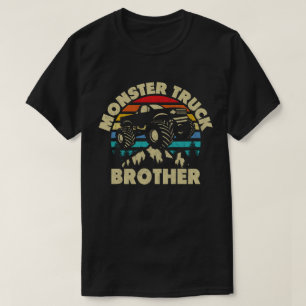 Monster Truck Brother Matching Family T-Shirt