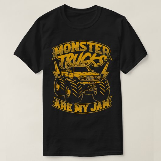 Monster Truck Car Lover Shirt Monster Jam Trucks C (Design vorne)