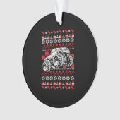 Monster Truck Christmas Ornament (Vorderseite)