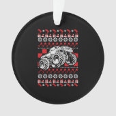 Monster Truck Christmas Ornament (Vorderseite)