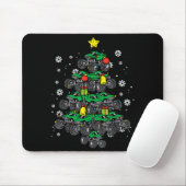 Monster Truck Christmas Tree Xmas Boys Toddler Kid Mousepad (Mit Mouse)