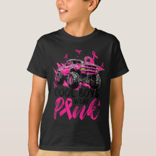 Monster Truck Coole Jungen tragen NK-Brustkrebs-Aw T-Shirt