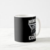 Monster Truck Cousin Fathers Day Monster Truck Are Kaffeetasse (VorderseiteRechts)