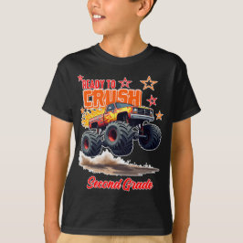 Monster Truck "Crush Second Grade" Shirt