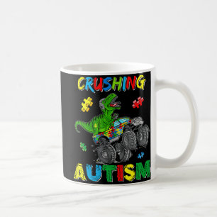 Monster Truck Crushing Austim Autismus Awareness T Kaffeetasse