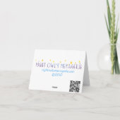 Monster Truck Dankeschön Karte (Rückseite)