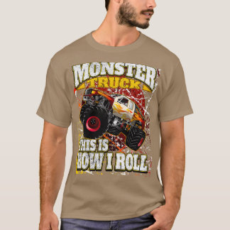 Monster Truck Design by Mons T-Shirt