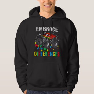 Monster Truck Embrace Differenzen Shirt Boy Autism