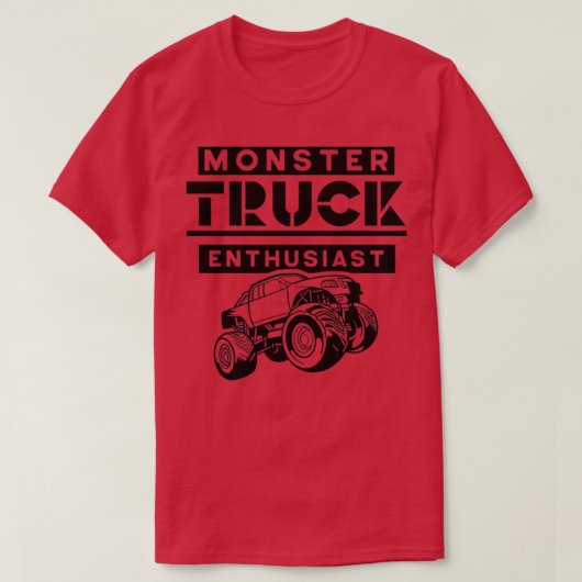 Monster Truck-Enthusiasten 3 T-Shirt (Design vorne)