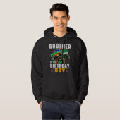 Monster Truck Familie Matching Bruder der Geburt Hoodie (Vorne ganz)