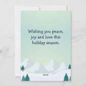 Monster Truck Feiertagskarte (Rückseite)