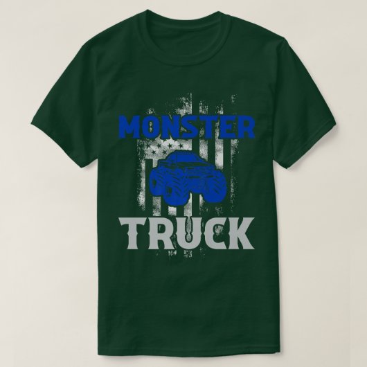 Monster Truck Funny Driver2079 T-Shirt (Design vorne)