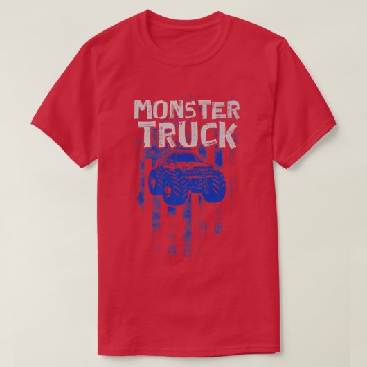 Monster Truck Funny Driver2085 T-Shirt (Design vorne)