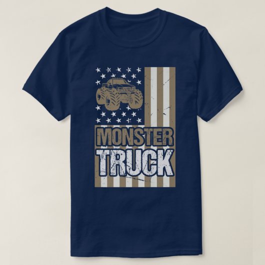 Monster Truck Funny Driver2093 T-Shirt (Design vorne)