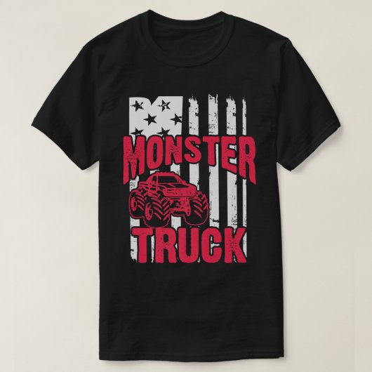 Monster Truck Funny Driver 2094 T-Shirt (Design vorne)