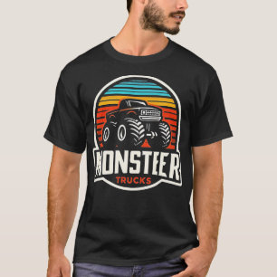 Monster Truck für Kleinkinder Jugendliche Erwachse T-Shirt