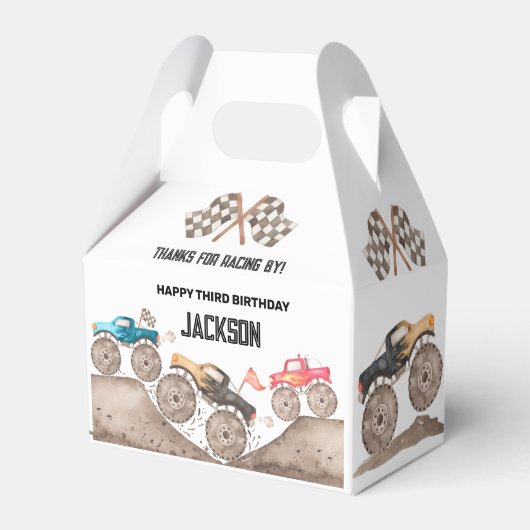 Monster Truck Gable Box, Geschenkboxen Geschenkschachtel (Vorderseite)