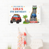 Monster-Truck-Geburtstagsfeier Banner (Insitu)