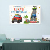Monster-Truck-Geburtstagsfeier Banner (Messeveranstaltung)