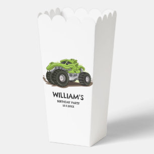 Monster-Truck-Geburtstagsfeier Minimale Jungen-Geb Geschenkschachtel