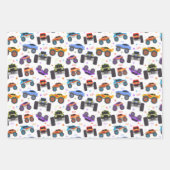 Monster Truck Geschenkpapier Set (Vorderseite 3)