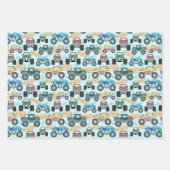 Monster Truck Geschenkpapier Set (Vorderseite 2)