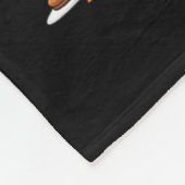 Monster Truck Gingerbread Man Funny Christmas Baki Fleecedecke (Ecke)