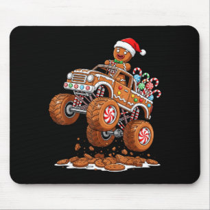 Monster-Truck-Gingerbread-Mann-lustiger-Weihnachts Mousepad