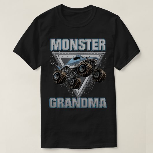Monster Truck Grandma T-Shirt (Design vorne)