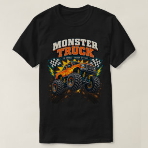 Monster Truck Große Räder Größere Einstellung Fans T-Shirt