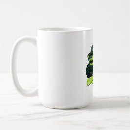 Monster-Truck-Horror-Flamme Kaffeetasse