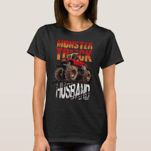 Monster Truck Husband Retro Vintag Monster Fader T-Shirt