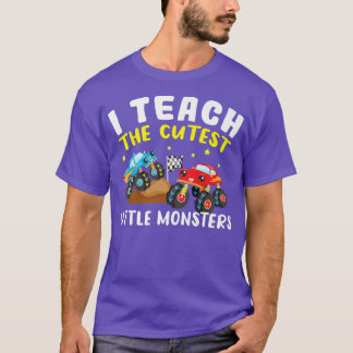 Monster Truck I lehre die Niedlichsten kleinen Mon T-Shirt