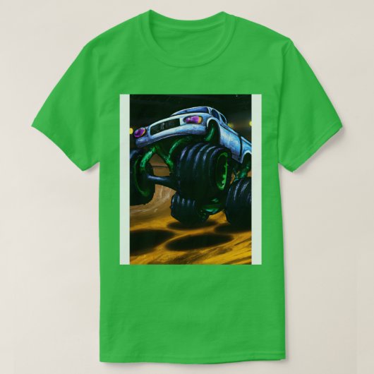 Monster Truck in Arena 2 T-Shirt (Design vorne)