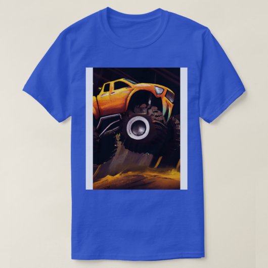 Monster Truck in der Arena T-Shirt (Design vorne)