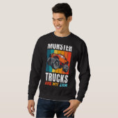 Monster Truck ist mein Jam für Monster Truck Men & Sweatshirt (Vorne ganz)