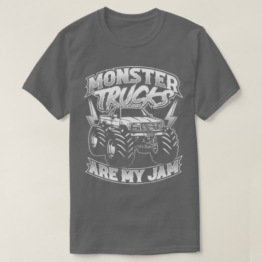 Monster Truck ist meine Marmelade für Lkw-Liebhabe T-Shirt (Design vorne)