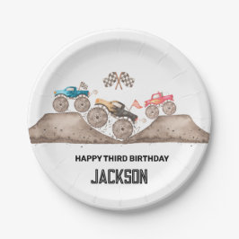 Monster Truck kann mich nicht erwischen, ich BIN D Pappteller