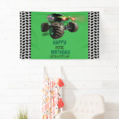 Monster Truck Kid's Birthday Party Junge Banner (Insitu)