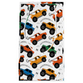 Monster Truck kids gift bag Kleine Geschenktüte (Vorderseite)