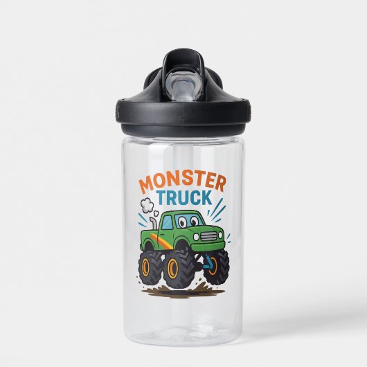  Monster Truck Kids Water Bottle Trinkflasche (Vorne)