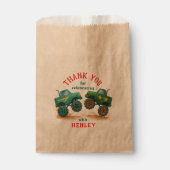 Monster Truck Kindergeburtstag Party Geschenktütchen (Vorderseite)