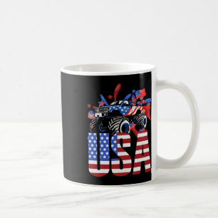 Monster Truck Kleinkind Jungen USA Amerikanische F Kaffeetasse